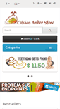 Mobile Screenshot of latvianamberstore.com